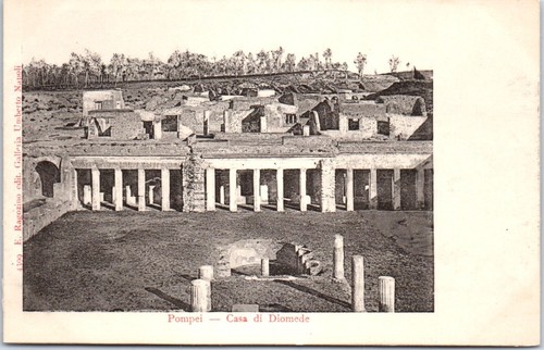 Italie pompei carte - carte, postale