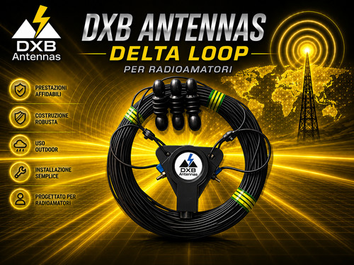 Antenne delta loop multibande - antenne,