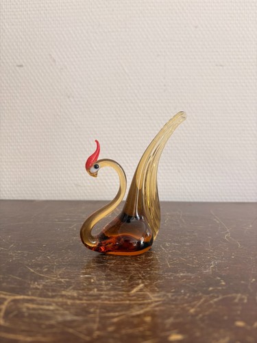 Paire sculpture verre murano - paire,