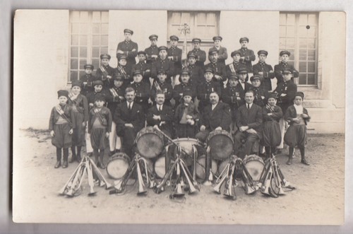 Cpa art musique fanfare - -,