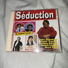 Rare Cd Séduction Claude François Claude BARZOTTI Frédéric Dave Johnny Hallyday