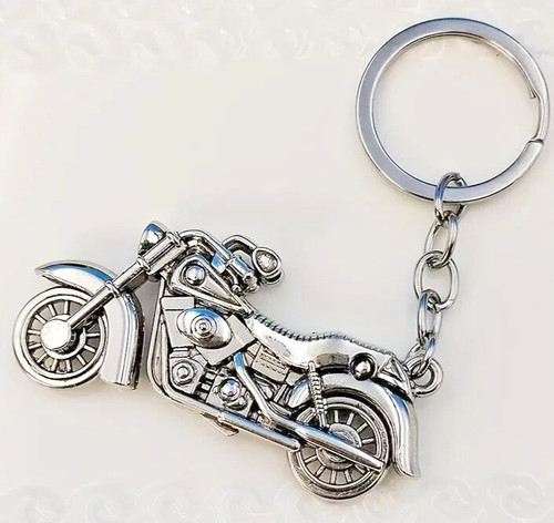 Porte cles moto métal - ,