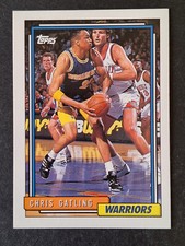 Chris Gatling #96 Golden State Warriors Carte Topps NBA 1992-1993