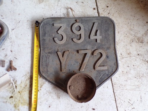 Plaque immatriculation - plaque,