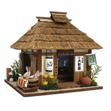 Soba Shop of Ouchijuku / Miniature Dollhouse Kit Handcraft DIY Billy Japanese