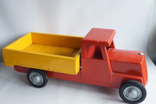 Jouet vintage grand camion - jouet,