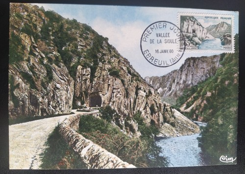 Carte premier jour timbre 1959 - jour,