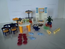 PLAYMOBIL vintage cuisine contemporaine four table évier set 3968 de 2001