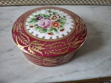 BOITE EN PORCELAINE "CLAMECY