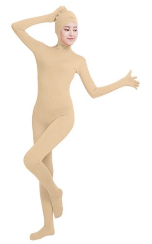 Full bodysuit with face hole