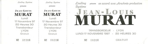 Rare ticket billet - /, de