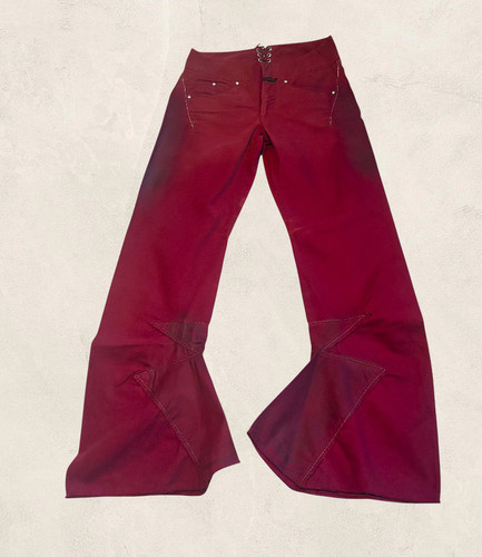 Pantalon rouge sanguine - pantalon,