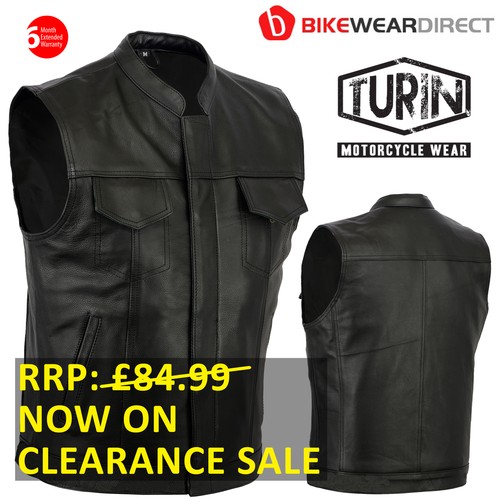 Gilet cuir style sons - sons, of