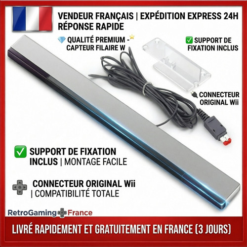 Barre capteur filaire - capteur,