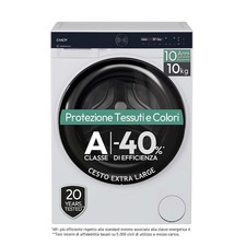 Candy BS410B10S Machine à Laver 10KG 1400 Tours Convertisseur Vapeur Wifi 16