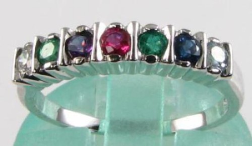 Bague blanc carats - bague, 9