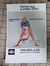 * carton publicitaire