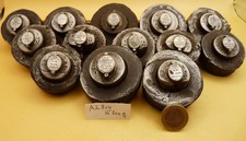 lot de  matrices  outils anciens avec13 stations du chemin croix (Italie) 5,2kg