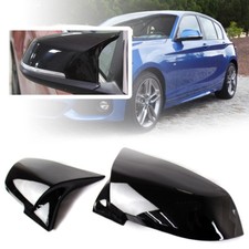 Glossy Black 1 2 3 4 Series F23 F20 F30 F32 F36 Side Replacement Mirror Cover 18