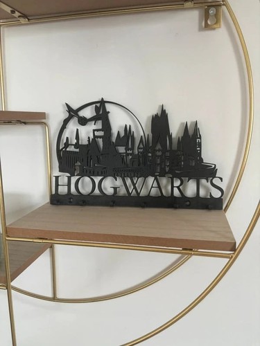 Porte clés mural hogwarts - porte-clés,