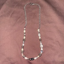 Collier vintage en argent 925
