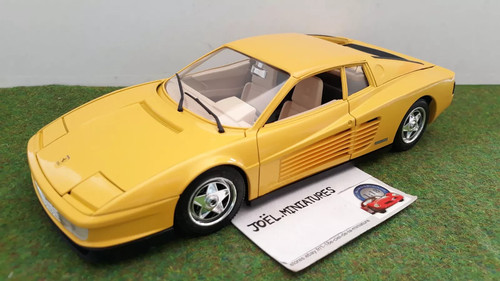 Ferrari testarossa 1984 jaune - 1984,