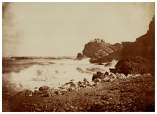 Algérie, Alger, Pointe-Pescade, Château de Barberousse vintage albumen print T