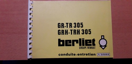 Berliet gr305 tr305 - gr305, grh