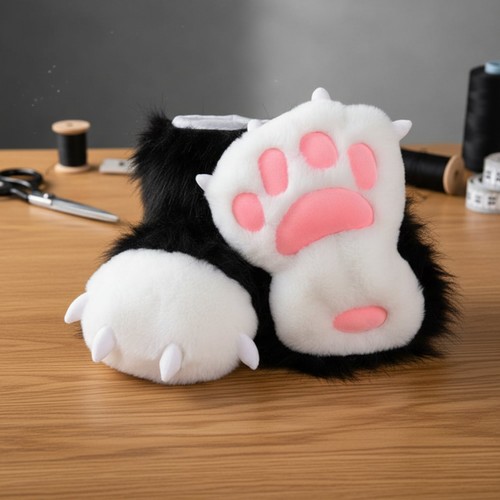 Chaussons pattes fursuit - chaussons, de