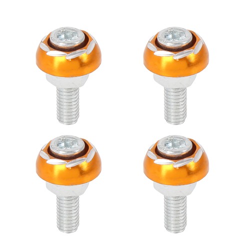 4pcs 6mm moto license plaque - moto,