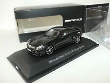 MERCEDES SL65 AMG R230 Black Series Noir MINICHAMPS 1:43