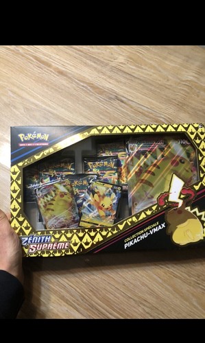 Coffret pokémon pikachu - coffret, vmax