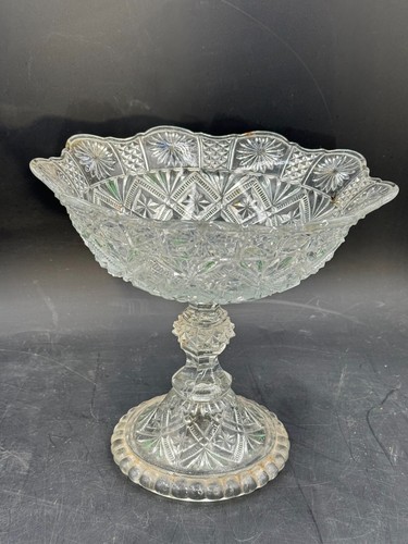 Compotier cristal moulé - compotier,