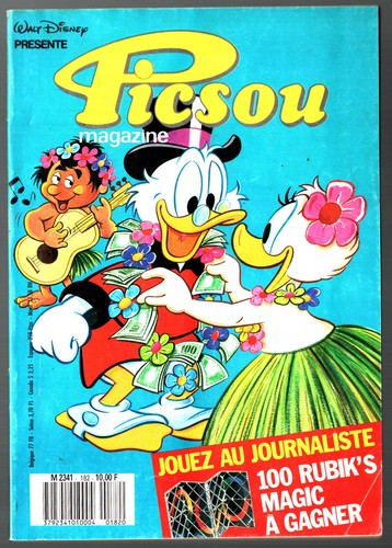 Picsou magazine 182 1987 - ¤,