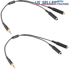 Headphone splitter stereo - 2x,