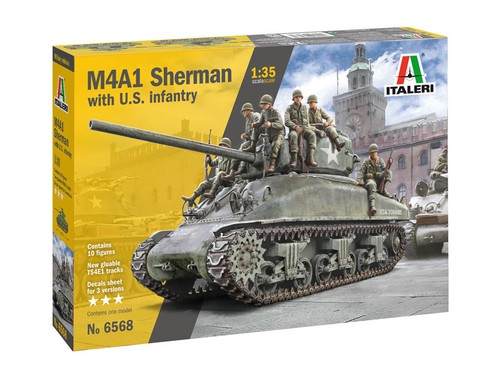 M4a1 sherman with s - sherman, u.s