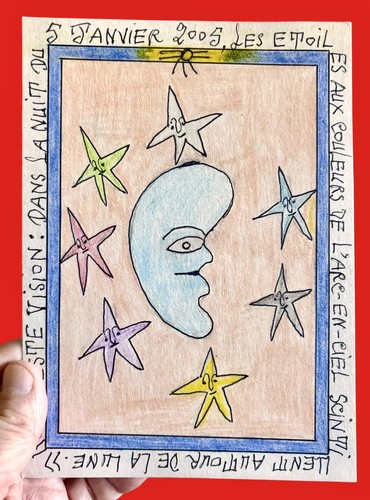 Dessin original ancien signé - dessin,