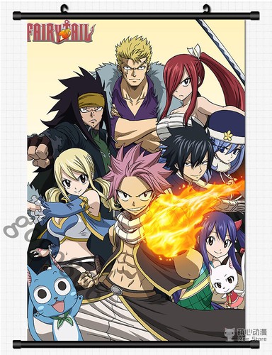 Poster art anime fairy tail - art,