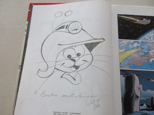 Dedicace walt scrameustache - dedicace,