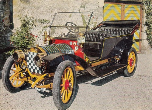 Carte postale automobile - postale,