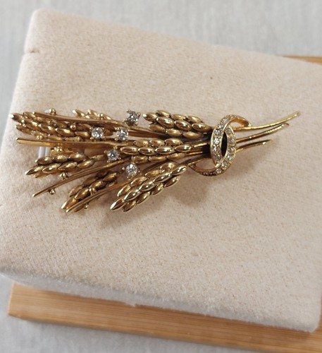 Ancienne broche épi blé - épi, de