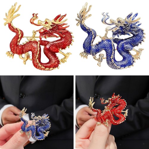 Broche dragon mode chemise - dragon,