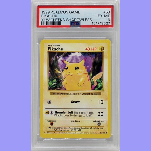 Pokemon base set shadowless - base,