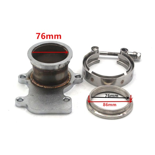 Downpipe flange v - 3", v-band