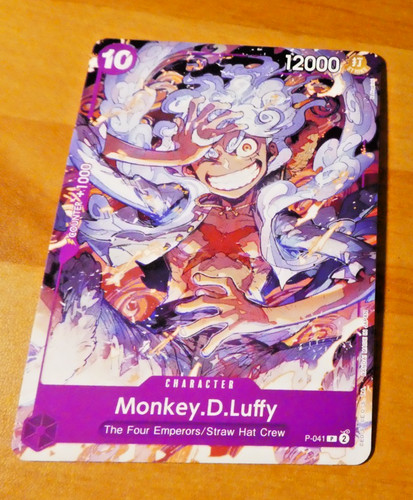 One piece english - card, promo
