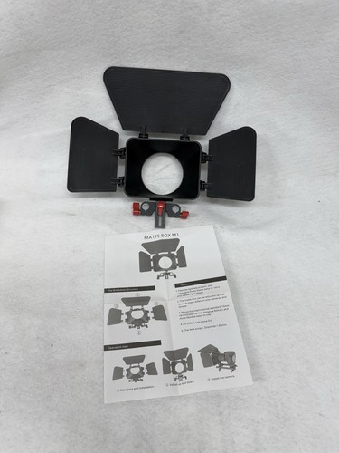 Matte box black - matte, m1,