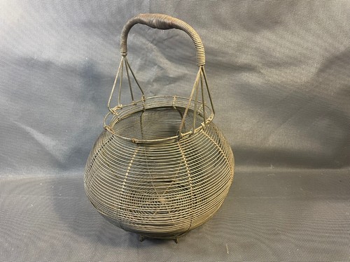 Ancien beau panier oeufs - ancien, à
