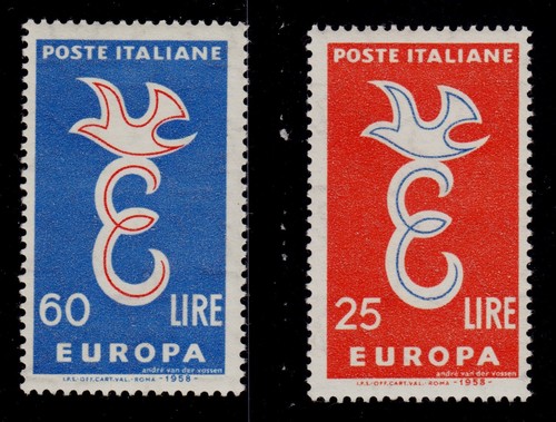 Italy scott 750 751 - , mnh