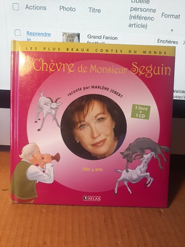 Livre disque chevre - la,