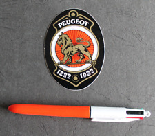 Autocollant / Sticker - PEUGEOT 1882-1982